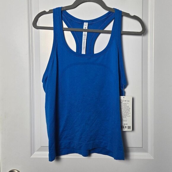 NWT Lululemon Swiftly Tech Racerback Tank Top 2.0 *Race Length - 8 Poolside Blue - Picture 3 of 8